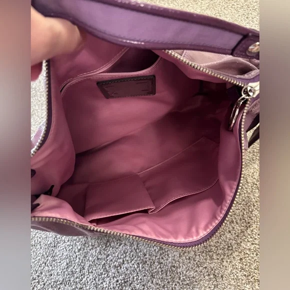 Purple Coach *Poppy* Women's Bag - Picture 13 of 16